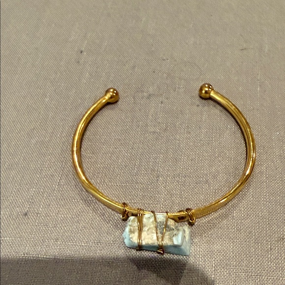 Chrysocolla Cuff Bracelet - Picture 2 of 5